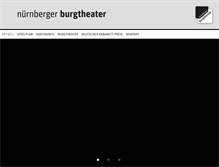 Tablet Screenshot of burgtheater.de